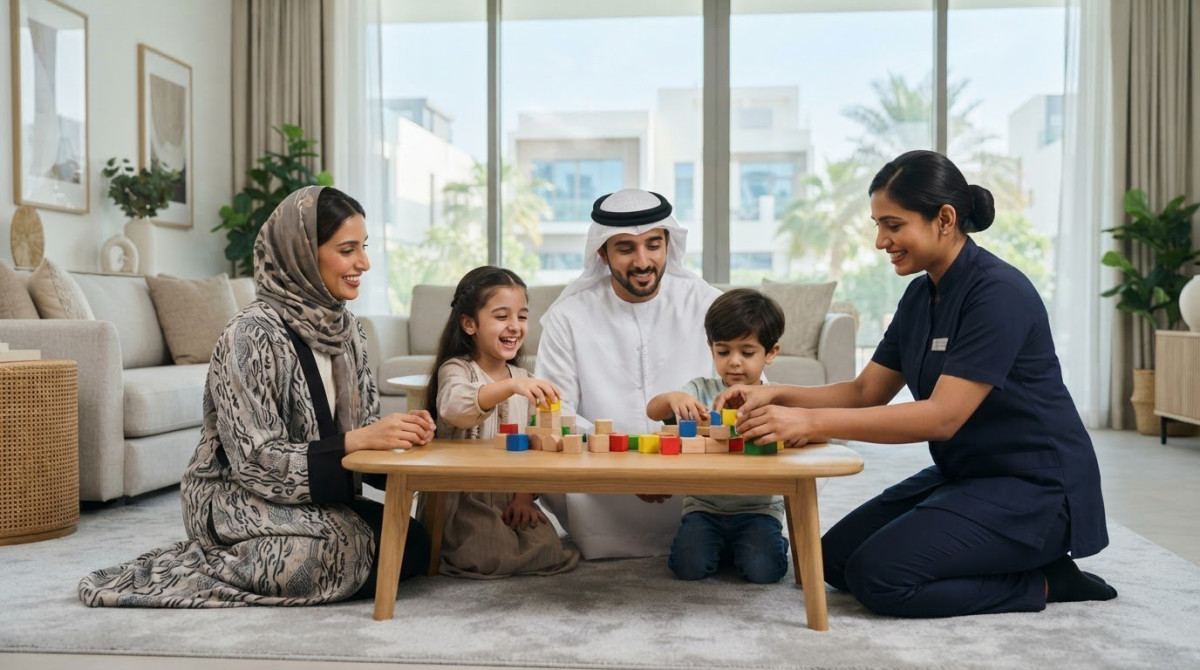 Hire a Live-In Nanny